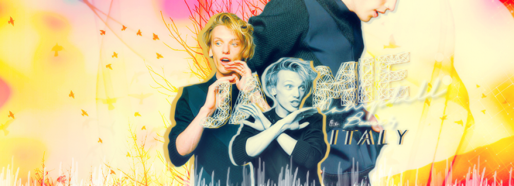 JAMIE CAMPBELL BOWER ITALY